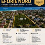 Eforie Nord, teren 5.000 mp, dubla deschidere, POT 50%, ideal investitie